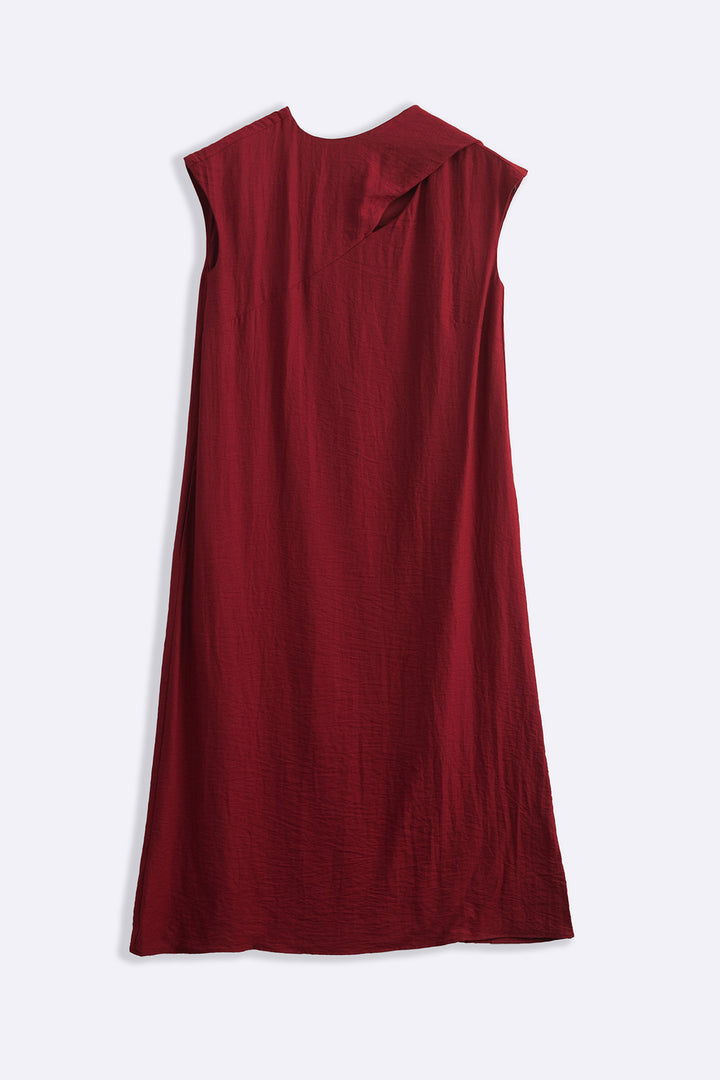 MULBERRY CITY DRESS WITH SCARF DETAIL