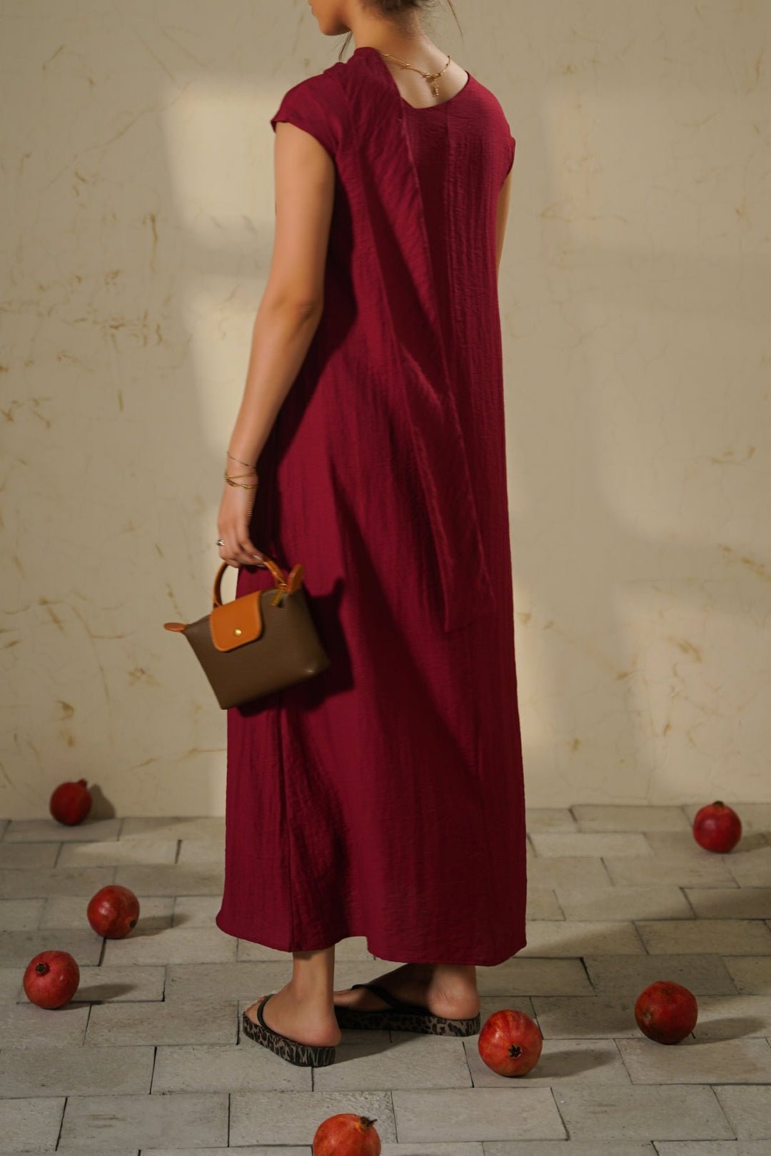 MULBERRY CITY DRESS WITH SCARF DETAIL