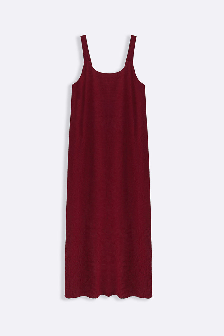 OX BLOOD SUMMER CHILL DRESS