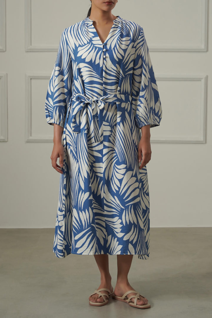 BLUE KAIMANA MAXI DRESS