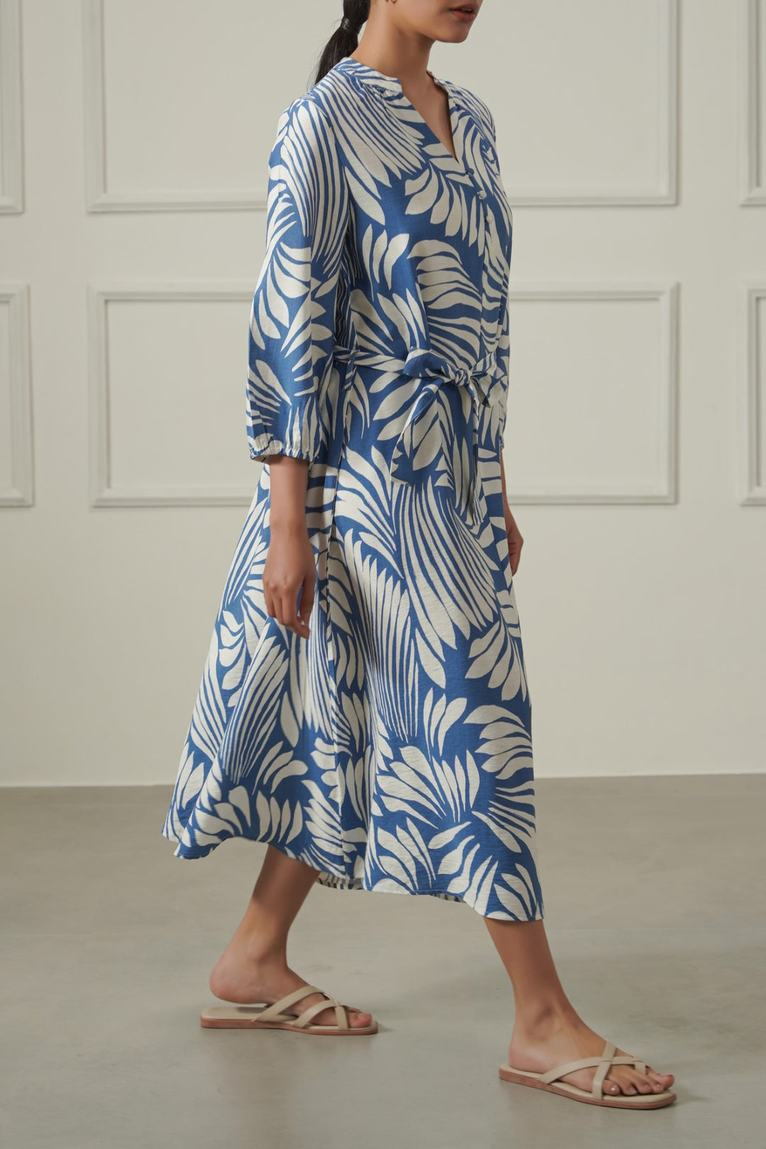 BLUE KAIMANA MAXI DRESS