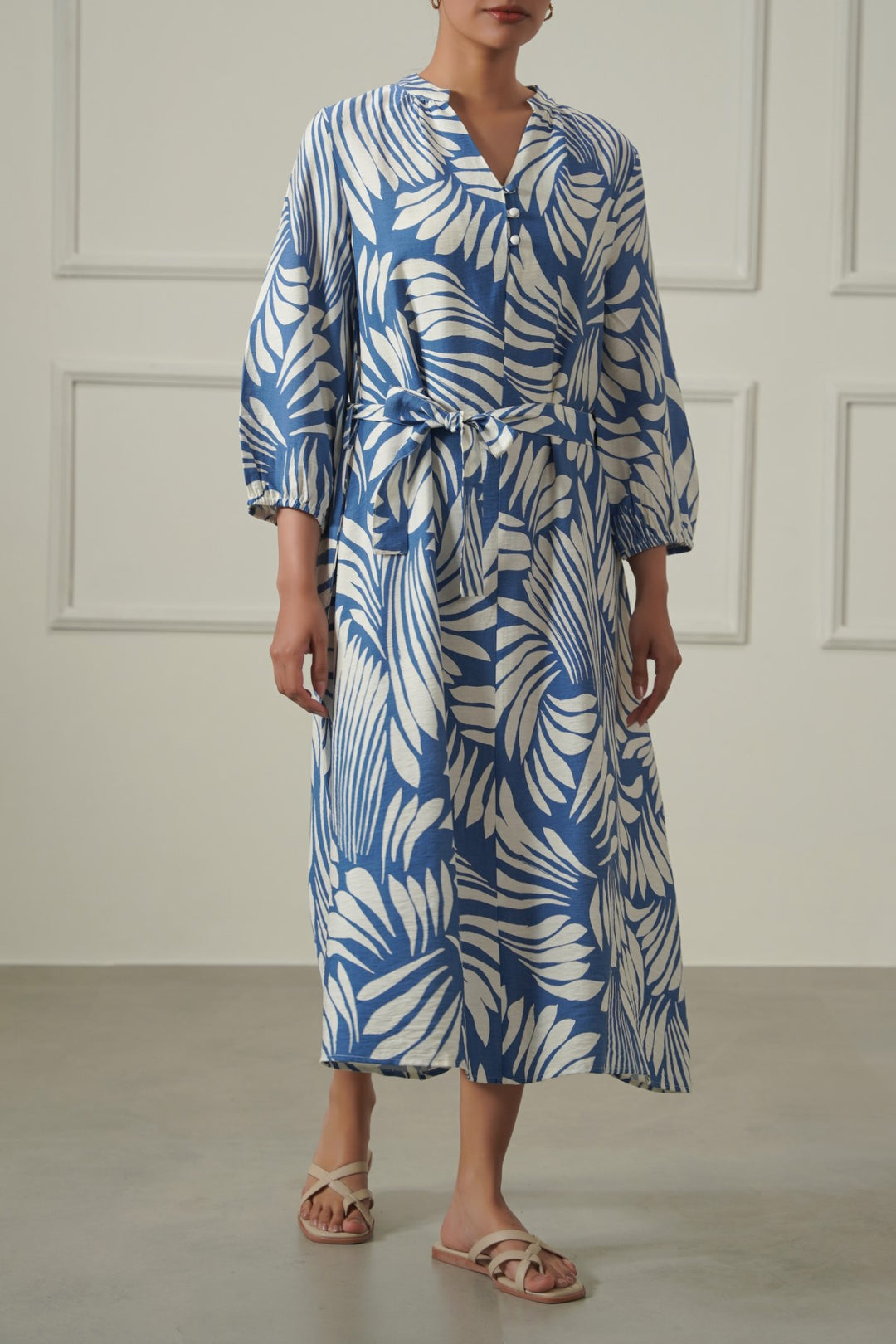 BLUE KAIMANA MAXI DRESS