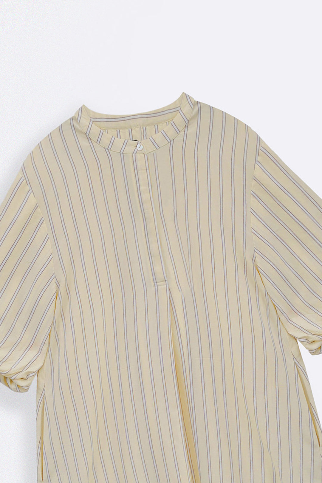YELLOW LEMON LINE SUMMER DRESS