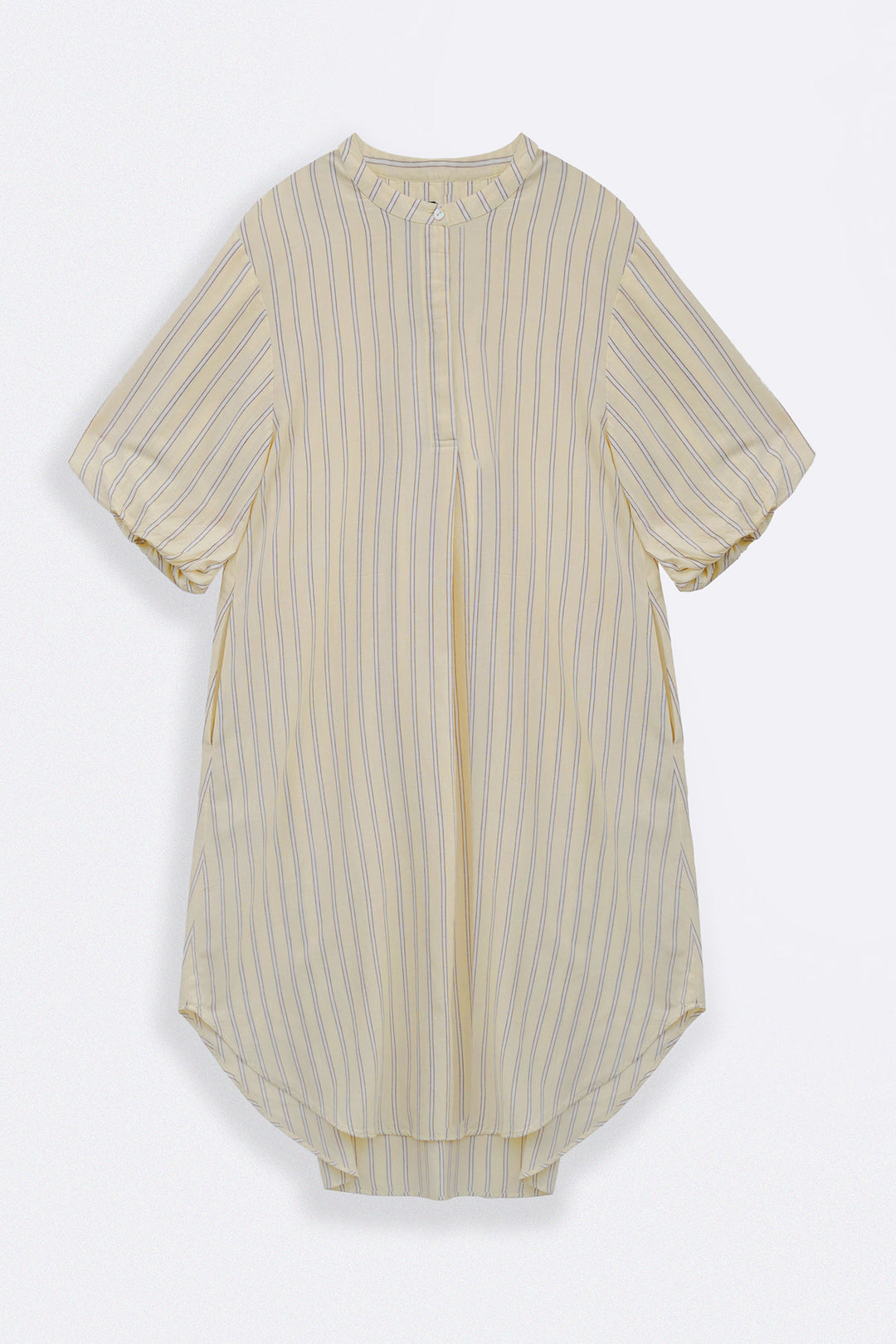 YELLOW LEMON LINE SUMMER DRESS