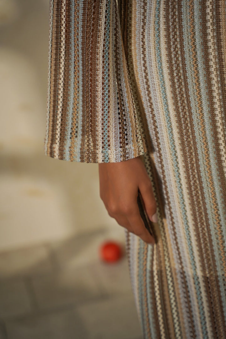 TAUPE RESORT TUNIC WITH LINING