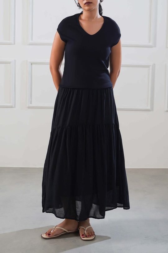 TIERED DRESS