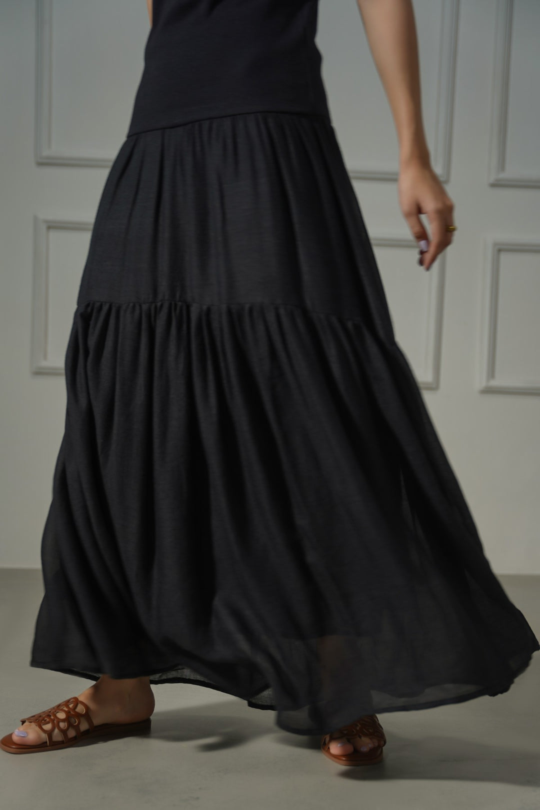 TIERED DRESS