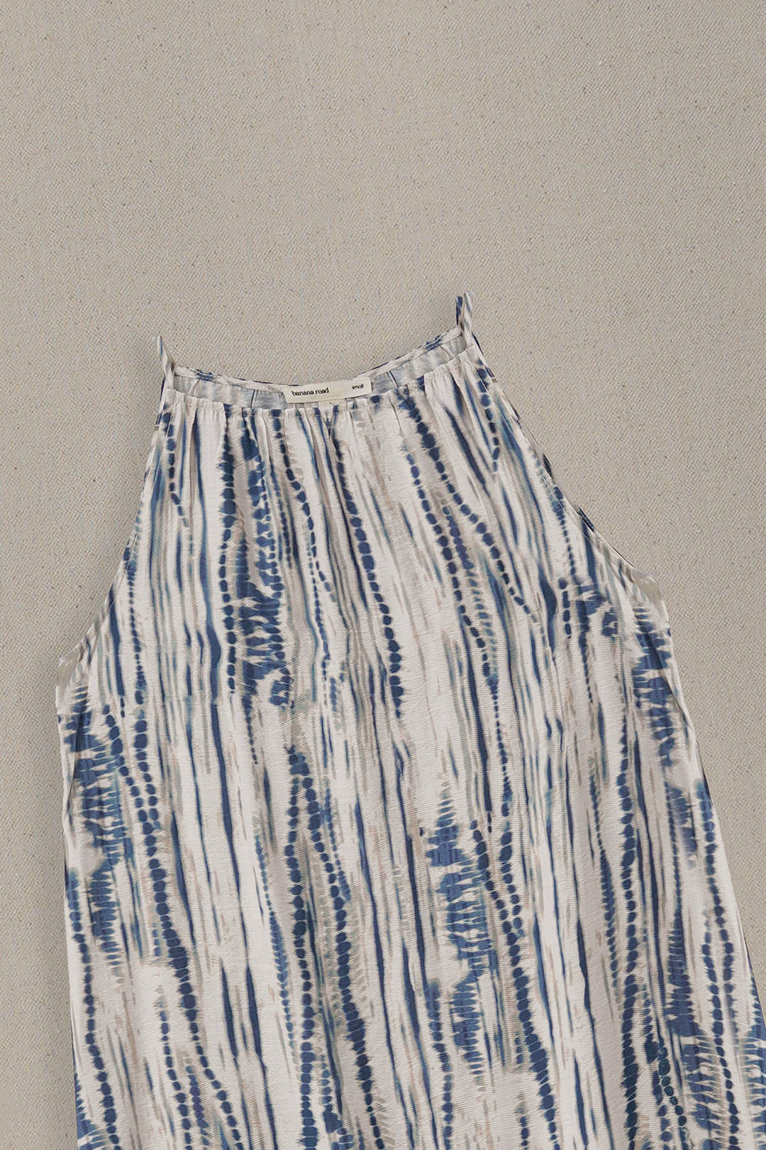 BLUE MONO TIDE DRESS
