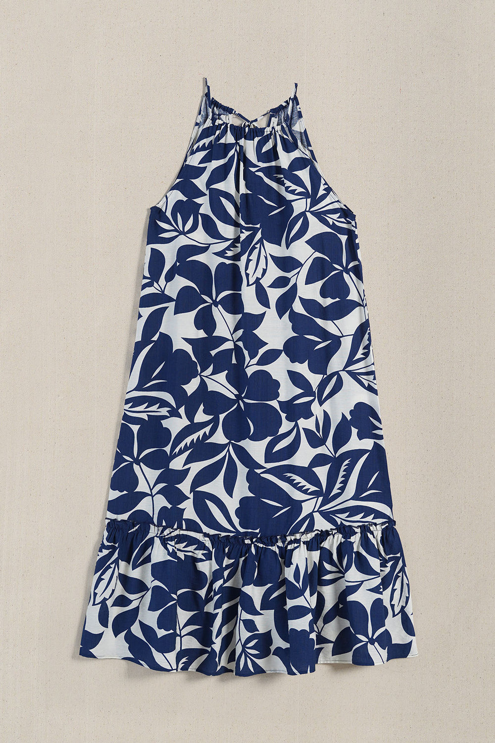 BLUE ISLA SLIP DRESS