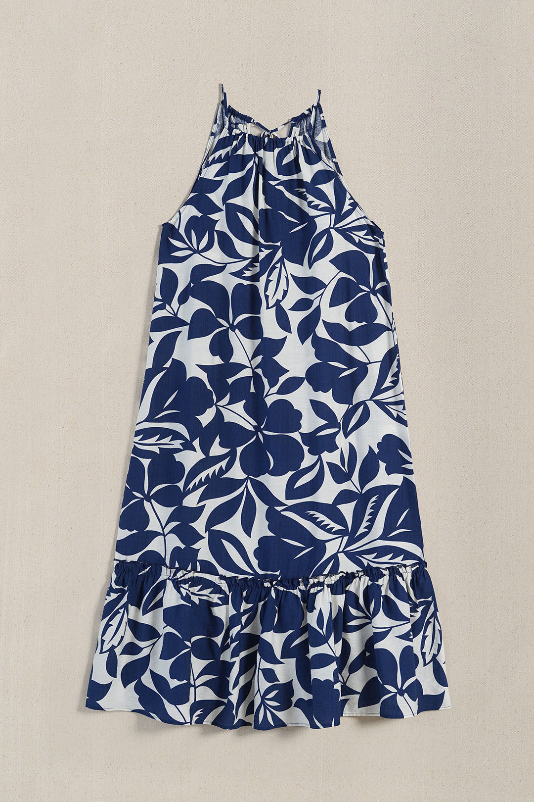 BLUE ISLA SLIP DRESS