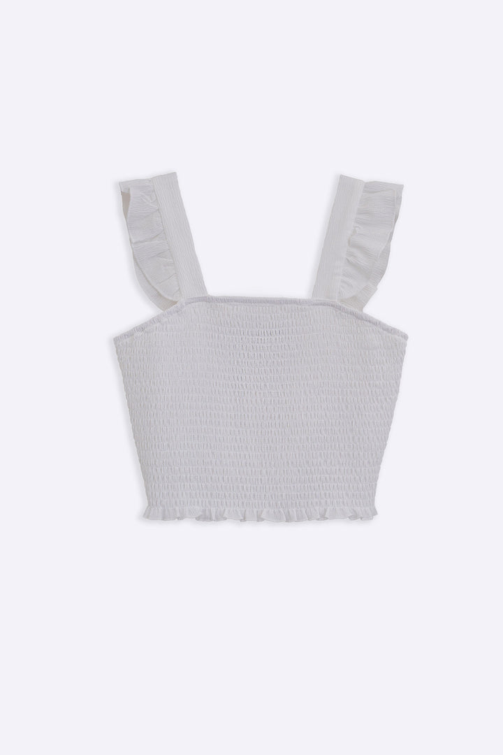 SMOCKED TOP