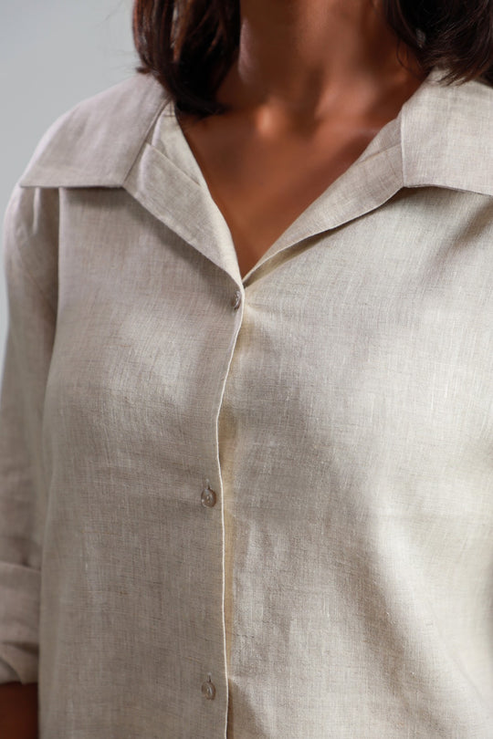 100% PURE LINEN SHIRT