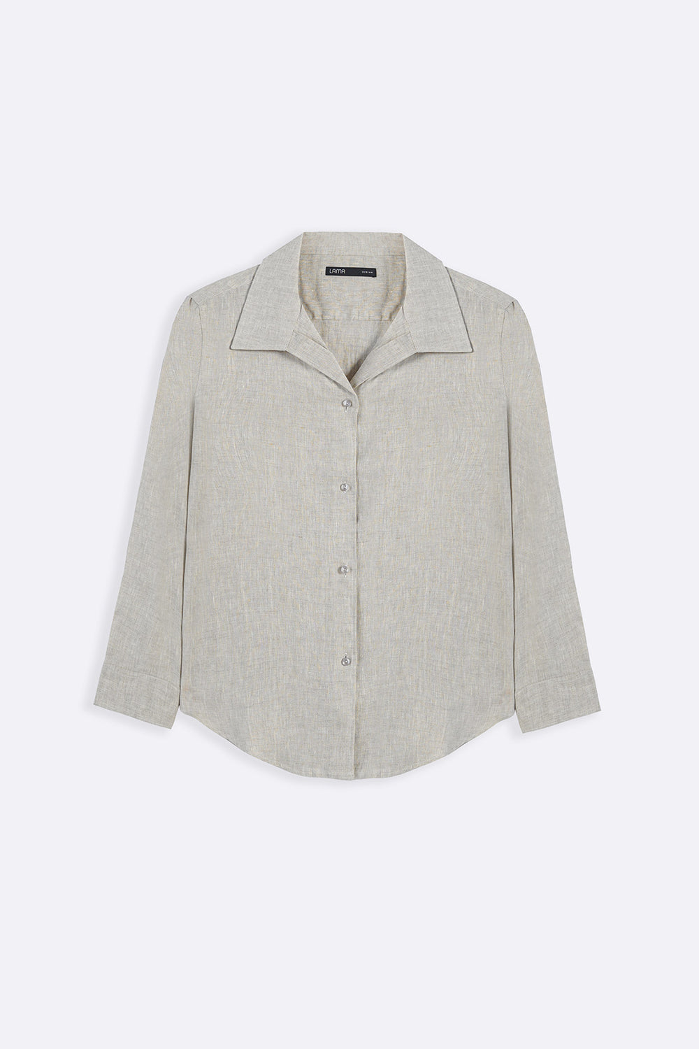 OAT MELANGE 100% PURE LINEN SHIRT