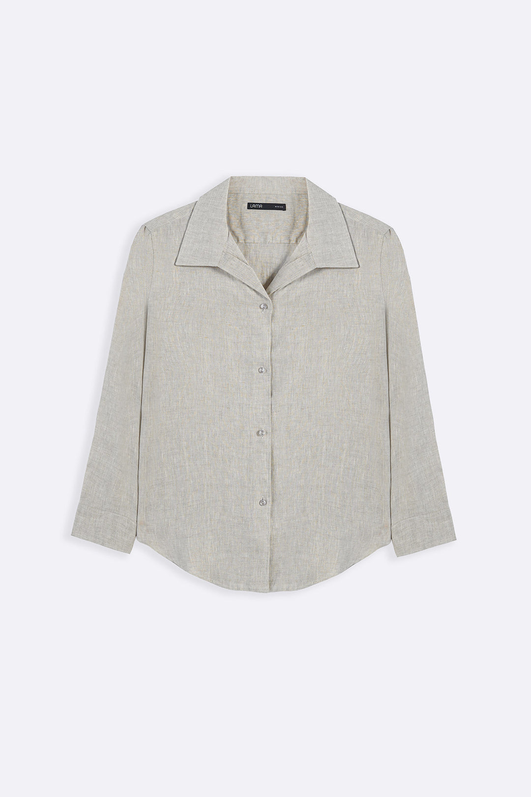 OAT MELANGE 100% PURE LINEN SHIRT