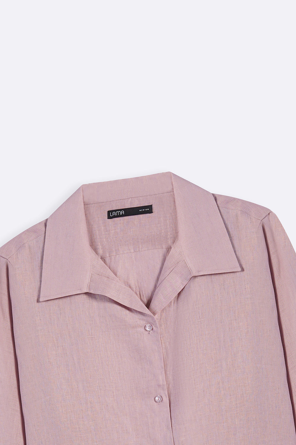 PINK 100% PURE LINEN SHIRT
