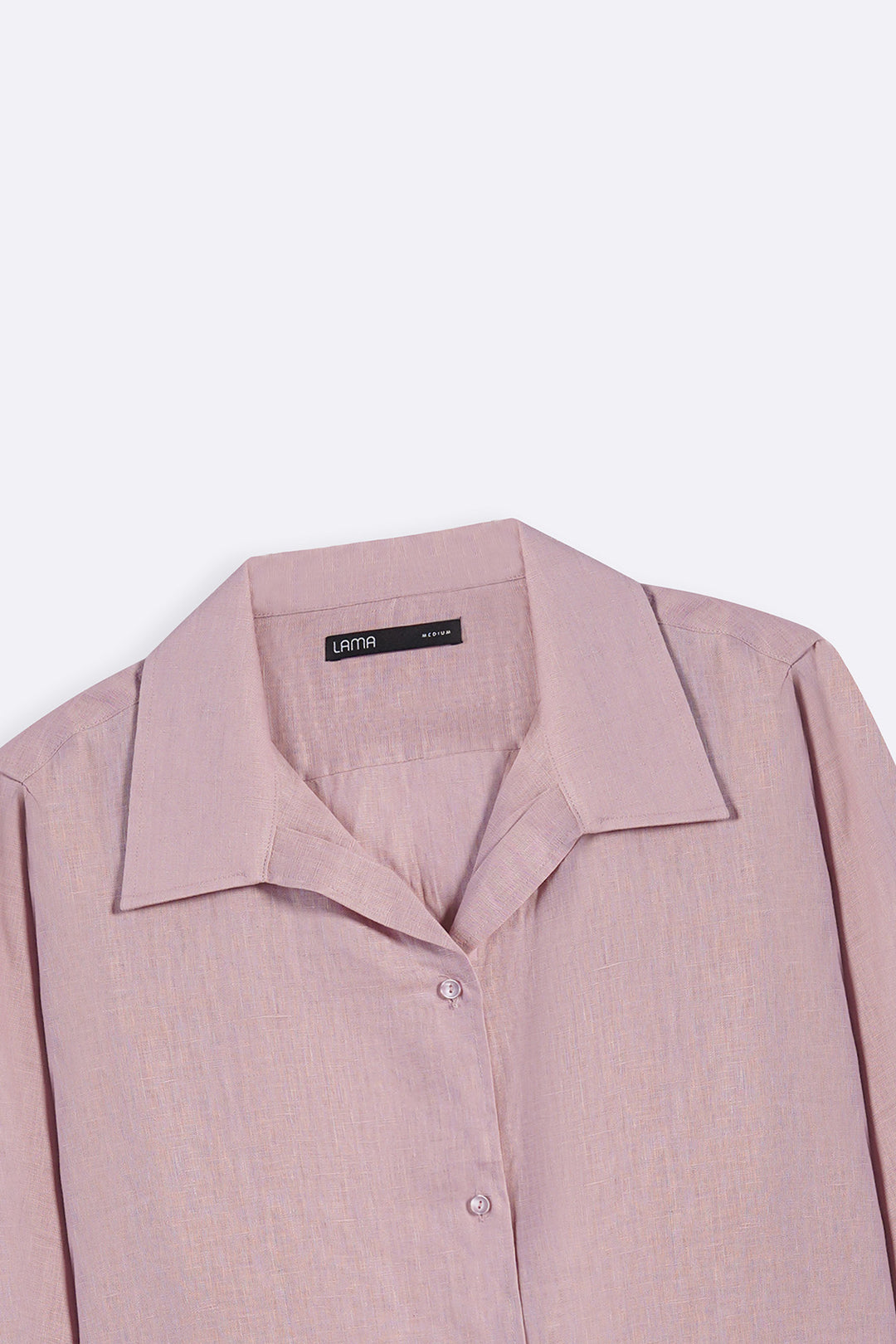 PINK 100% PURE LINEN SHIRT