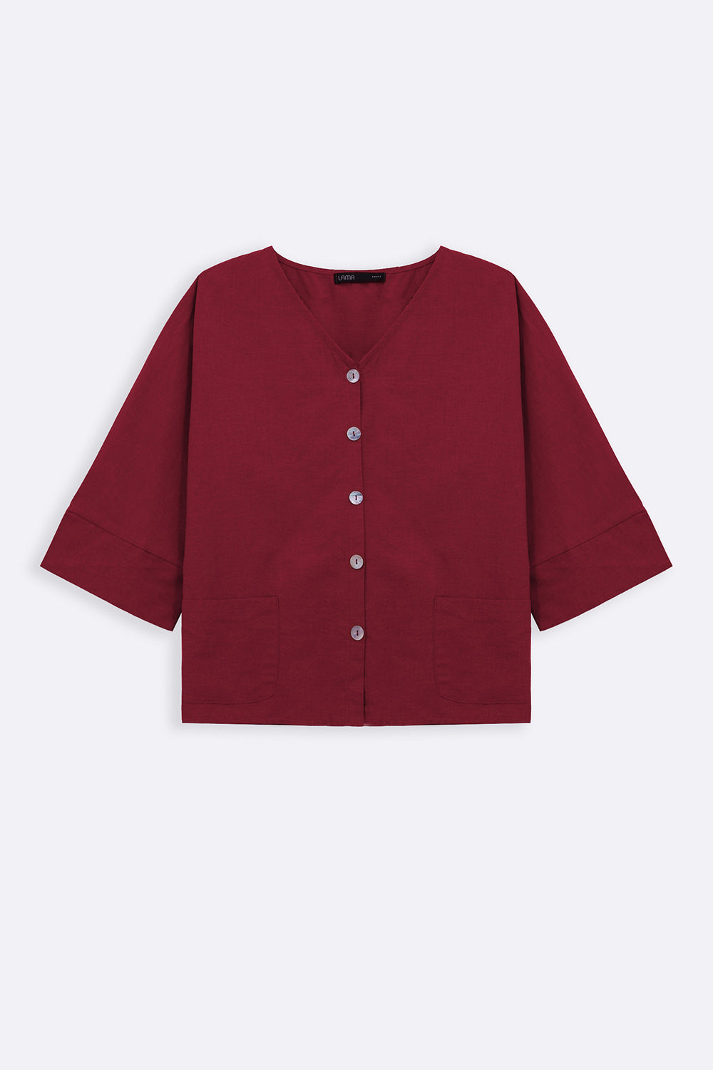 MULBERRY LINEN SORBET BLOUSE