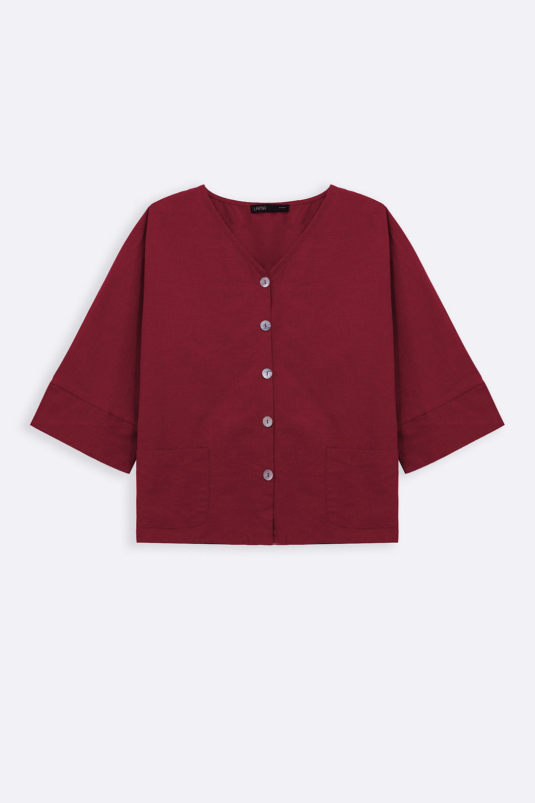 MULBERRY LINEN SORBET BLOUSE