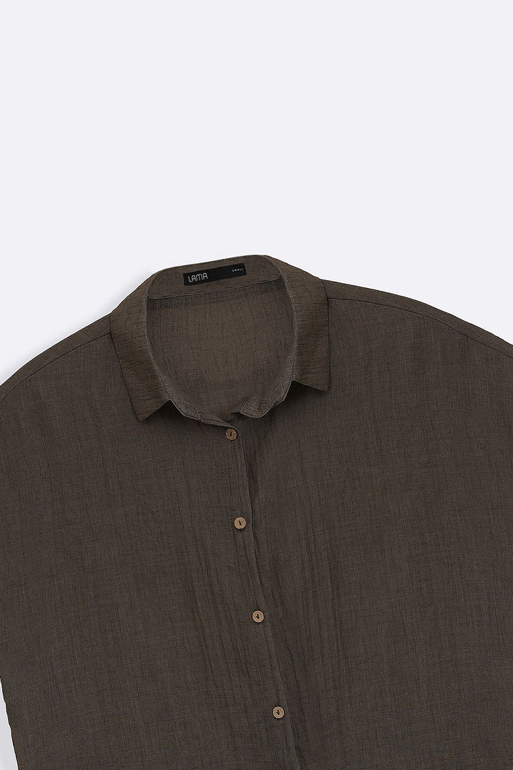 CHARCOAL BARELIGHT BUTTON DOWN