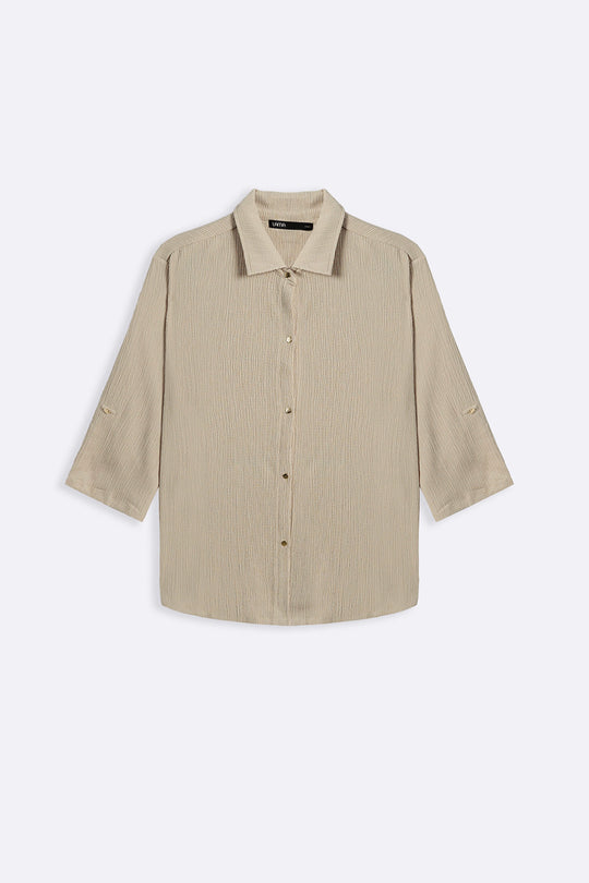 V COLLARED SHIRT