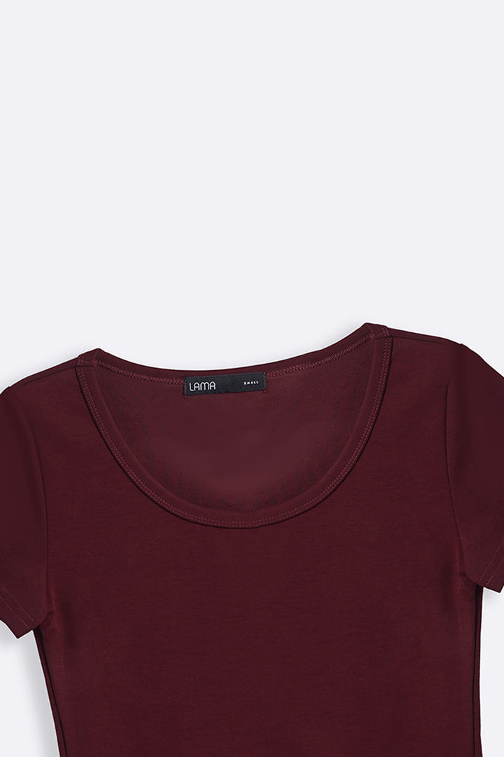 WINE CLASSIC SCOOP NECK TEE