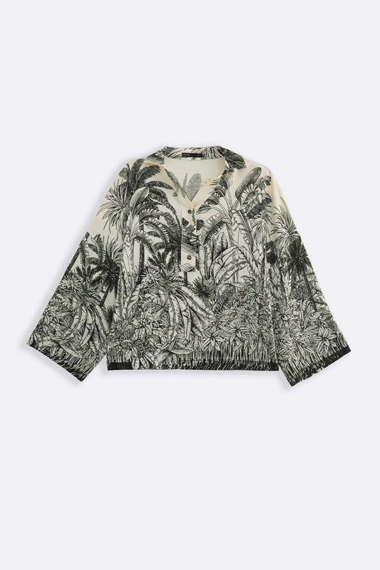 OFF WHITE JUNGLE ETCH SHIRT