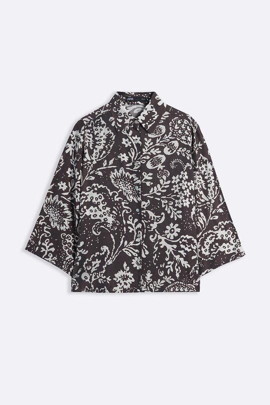 BROWN BARON BUTTON DOWN SHIRT