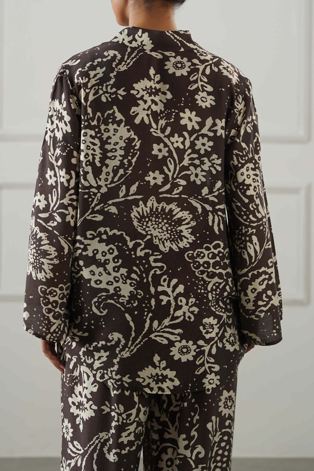 BROWN BARON BUTTON DOWN SHIRT