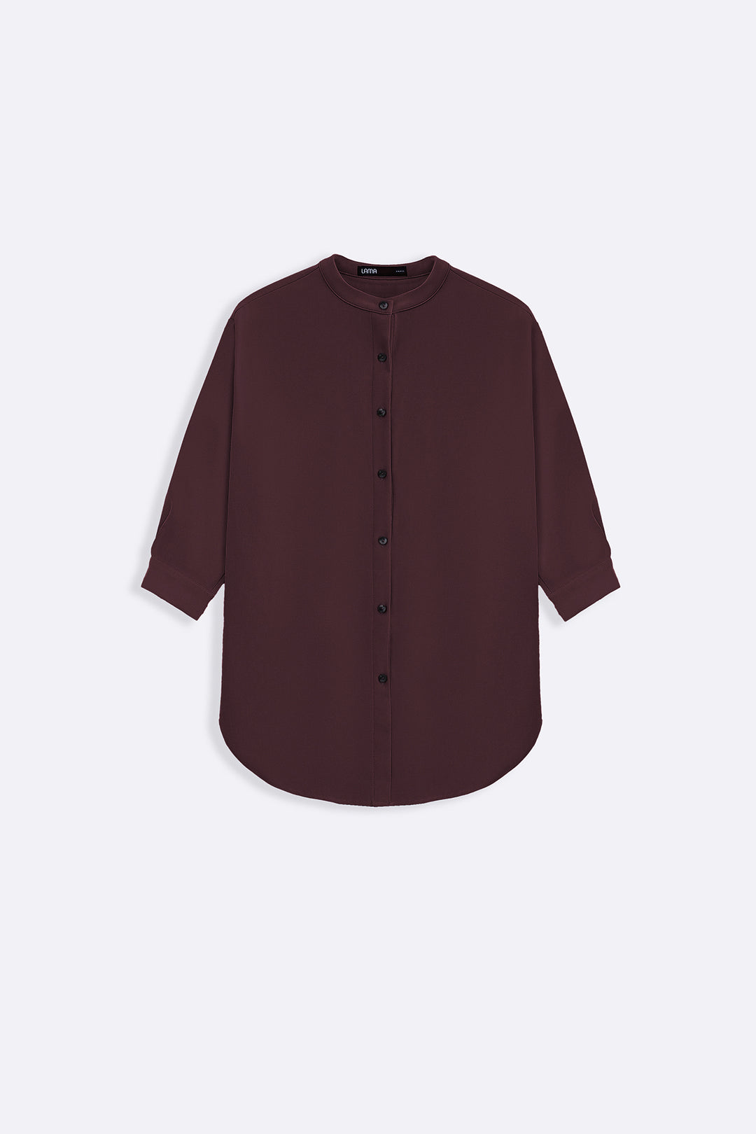 FLOW BAND COLLAR SHIRT