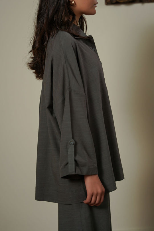 HALF-BUTTON SUMMER SHIRT