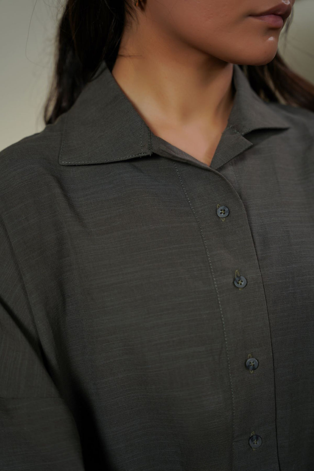 HALF-BUTTON SUMMER SHIRT