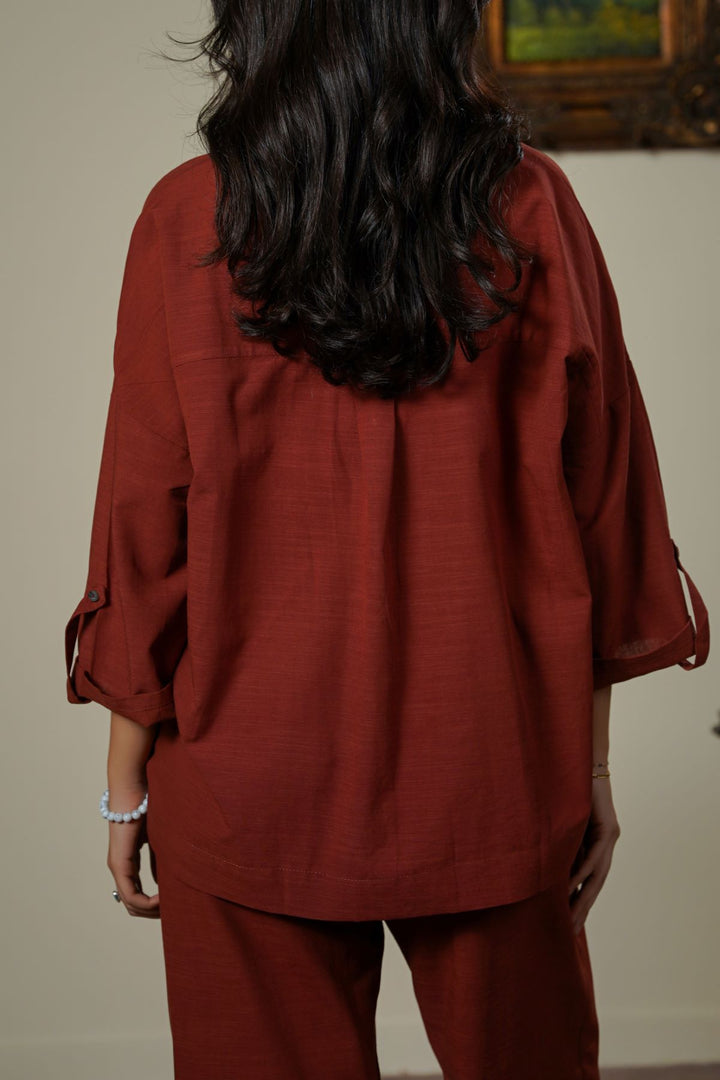 HALF-BUTTON SUMMER SHIRT