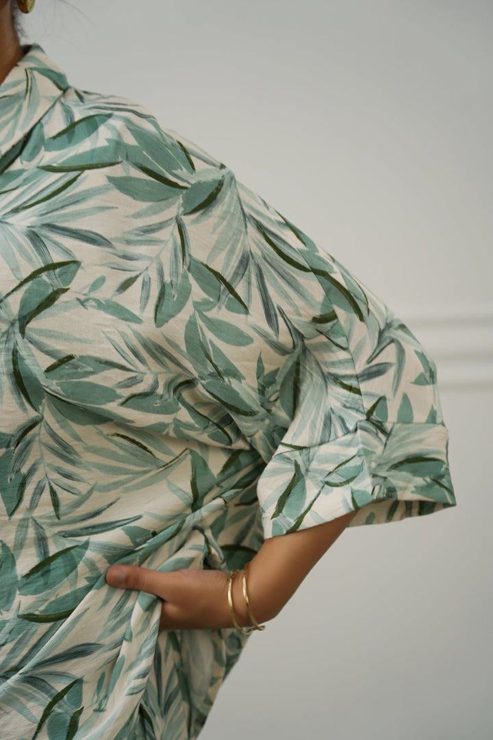 GREEN BAMBOO CANOPY TOP
