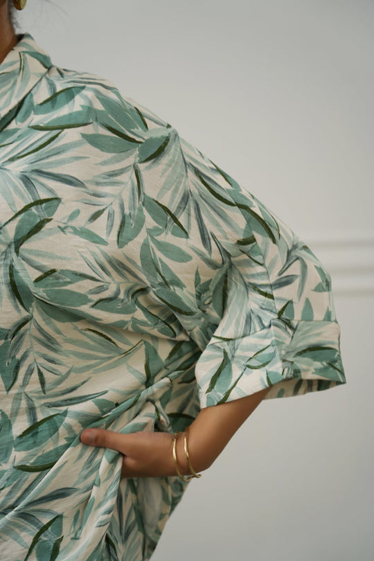 GREEN BAMBOO CANOPY TOP