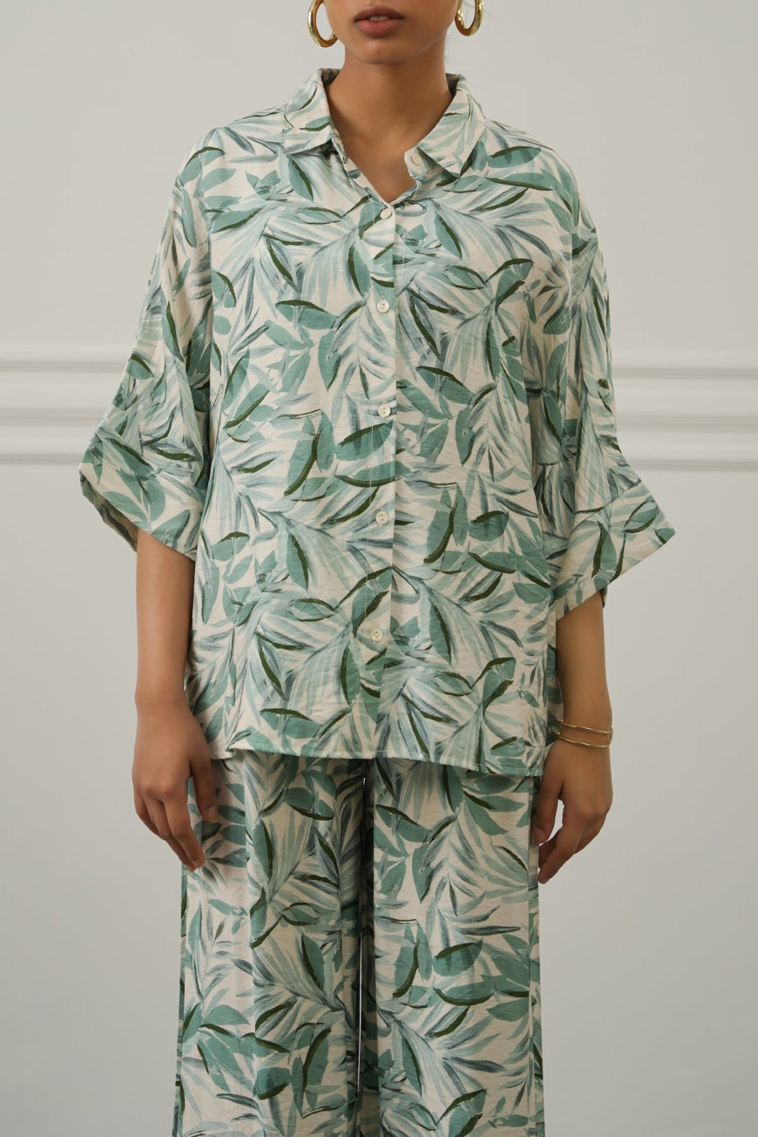 GREEN BAMBOO CANOPY TOP