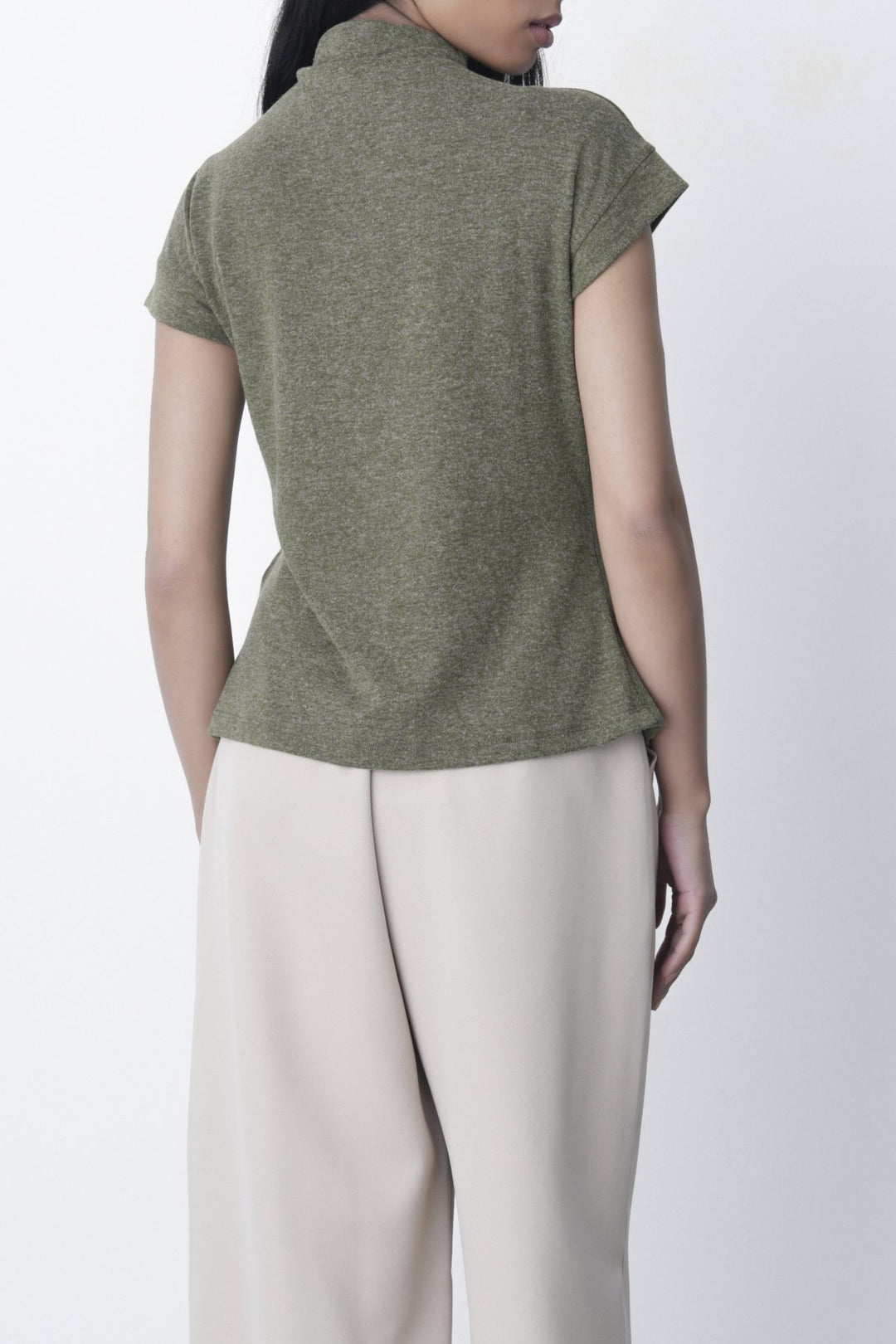 OLIVE KNOT FUNNEL TOP