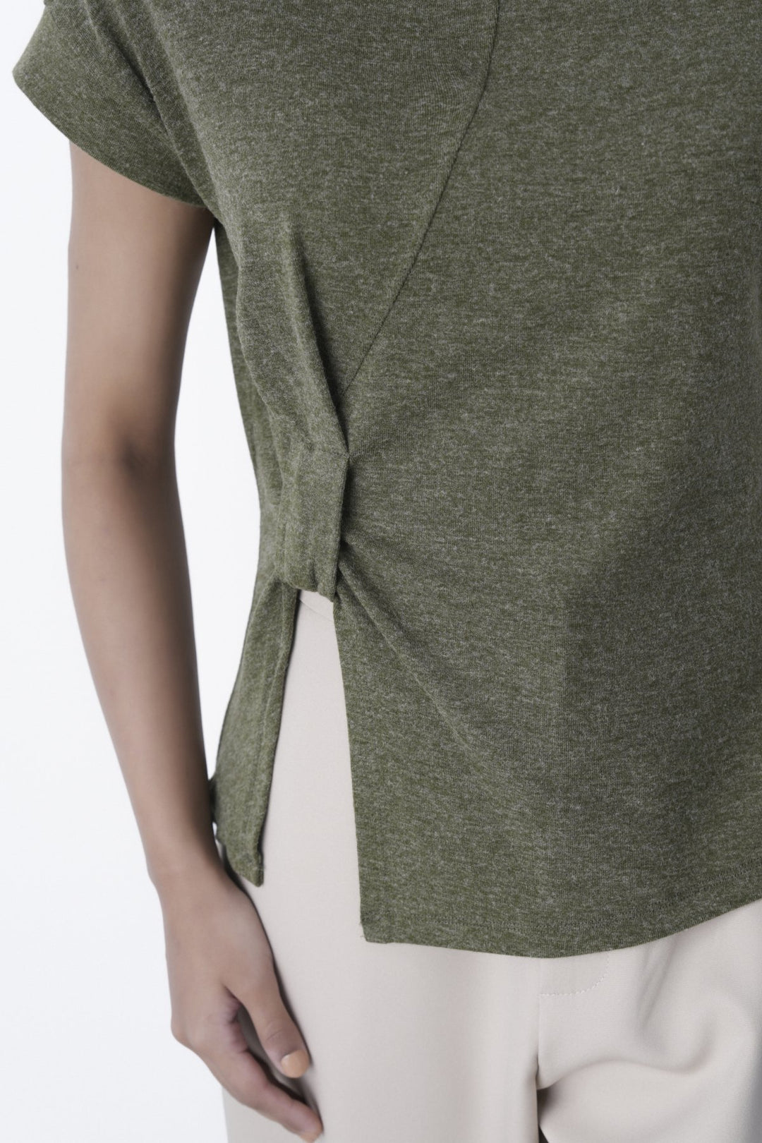 OLIVE KNOT FUNNEL TOP