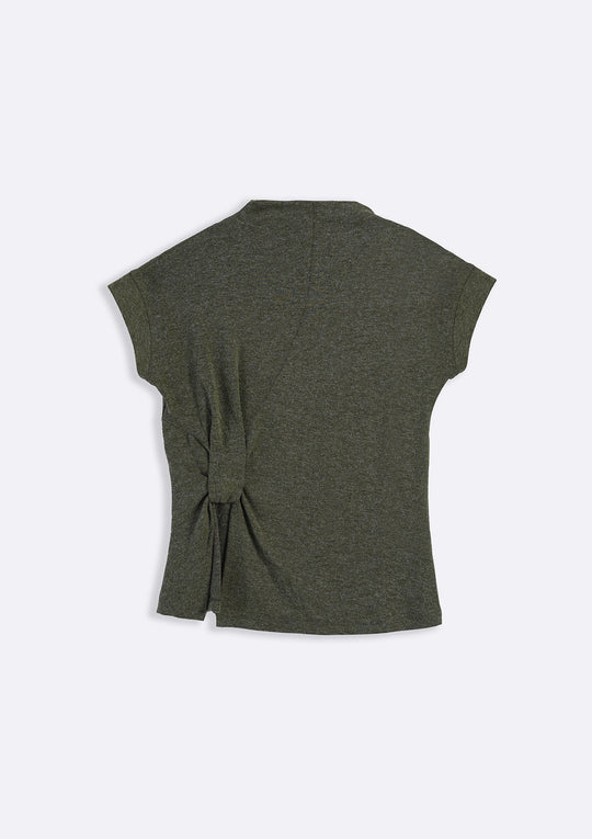 OLIVE KNOT FUNNEL TOP
