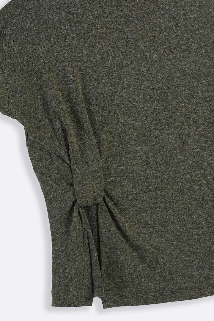 OLIVE KNOT FUNNEL TOP