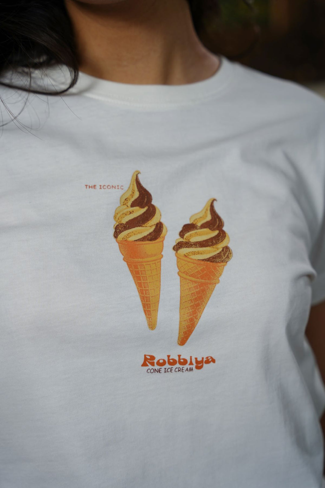 LAMA X ROBBIYA CONE TEE