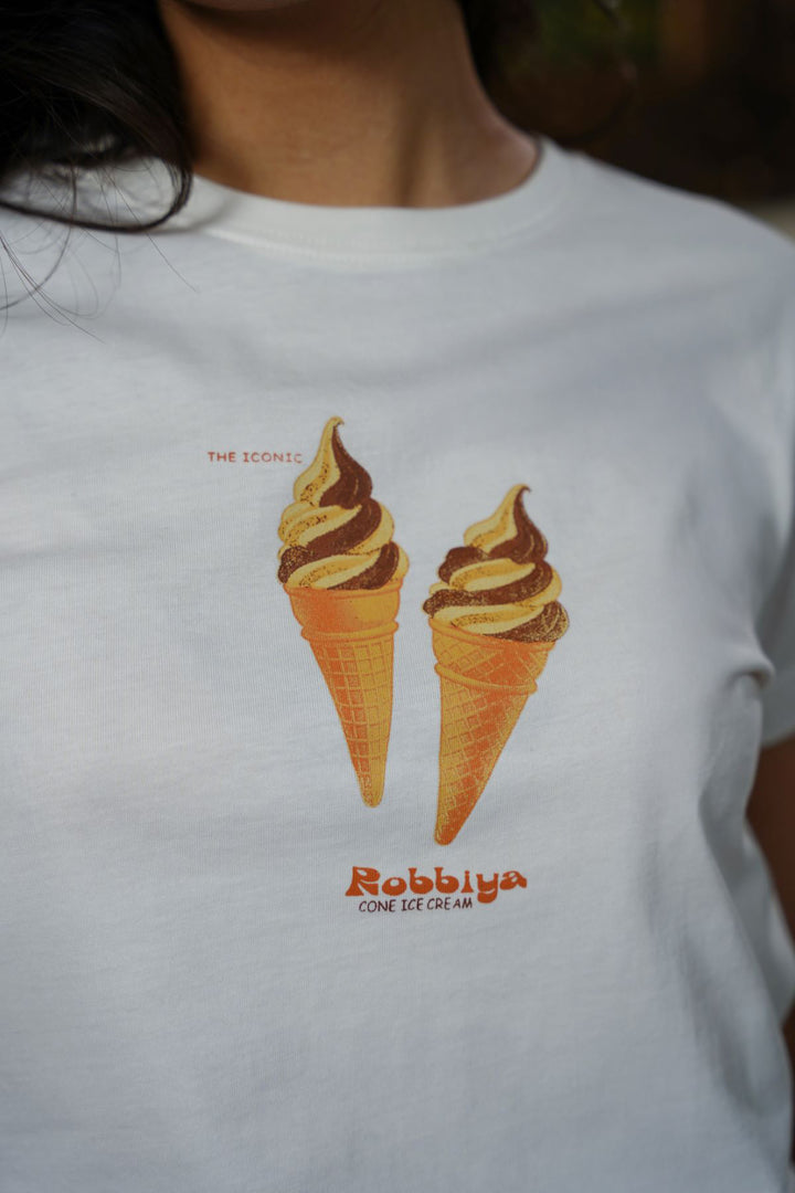 LAMA X ROBBIYA CONE TEE