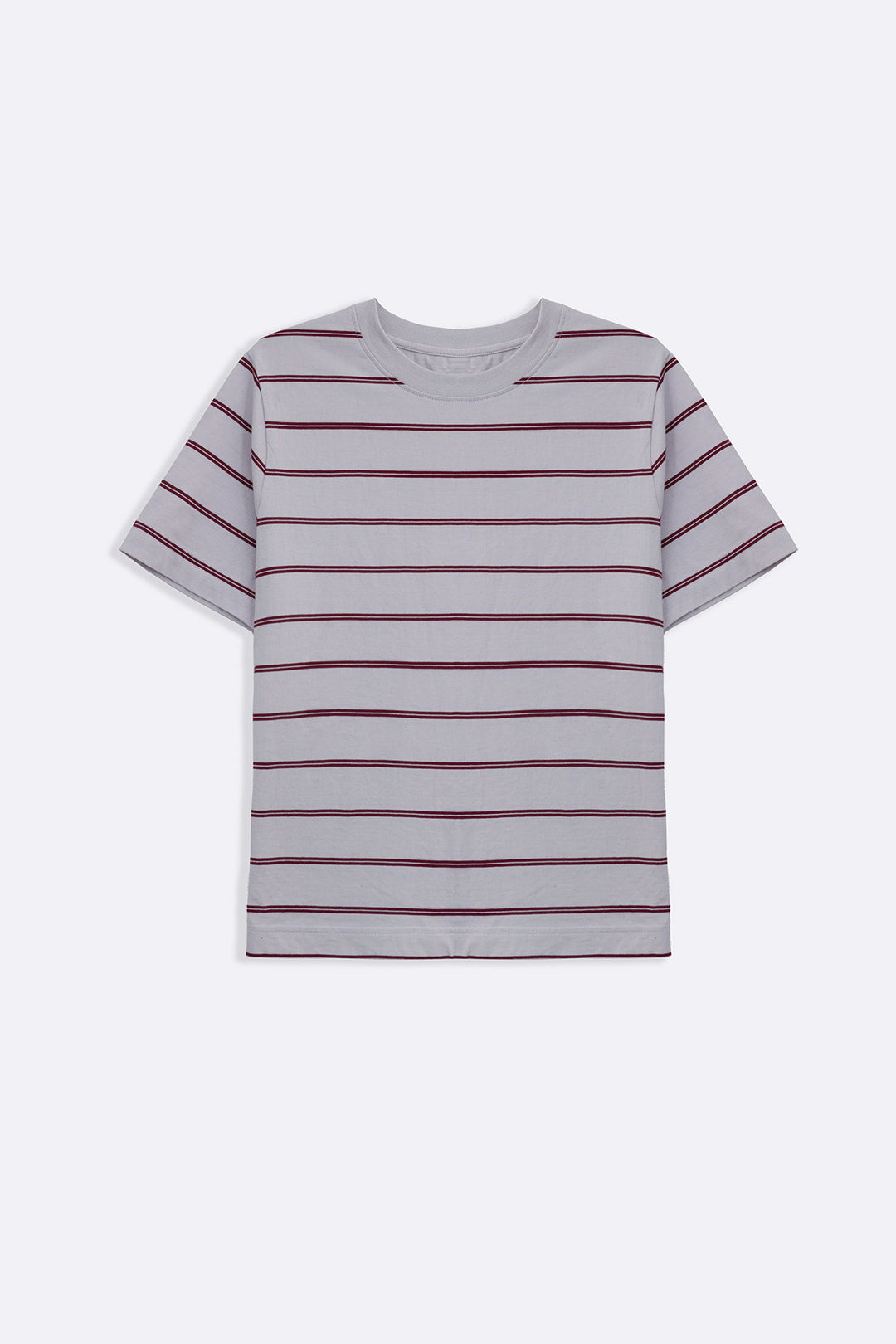 LIGHT PINK WEEKEND STRIPE TEE