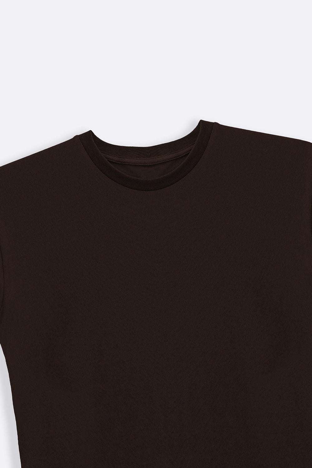 BROWN EVERYDAY STAPLE TEE