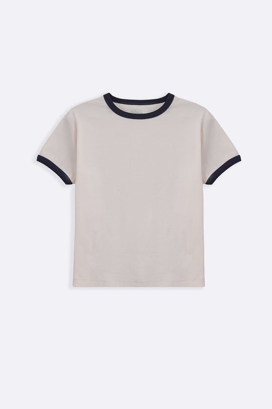 IVORY RINGER TEE