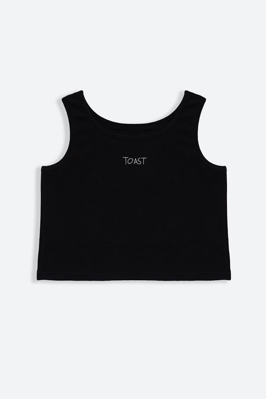 BLACK BASIC SHORT TANK