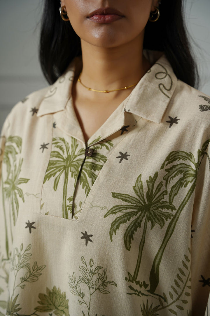 ECRU CALL OF THE SEA SHIRT