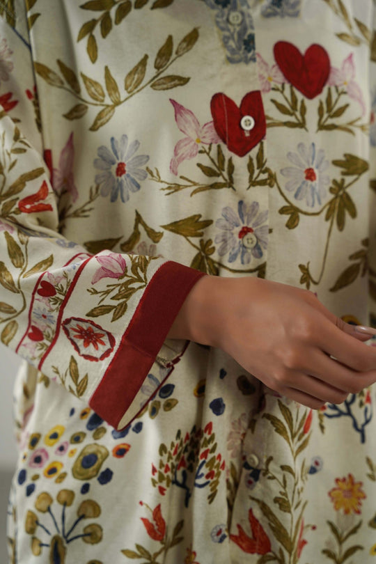 CREAM FRESCO EASE SHIRT