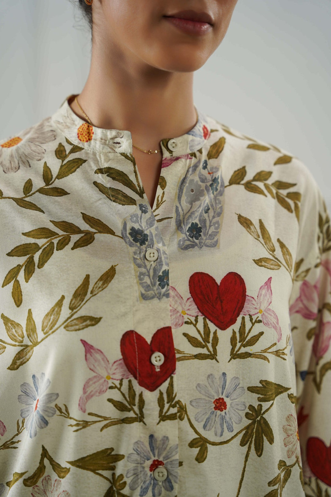 CREAM FRESCO EASE SHIRT