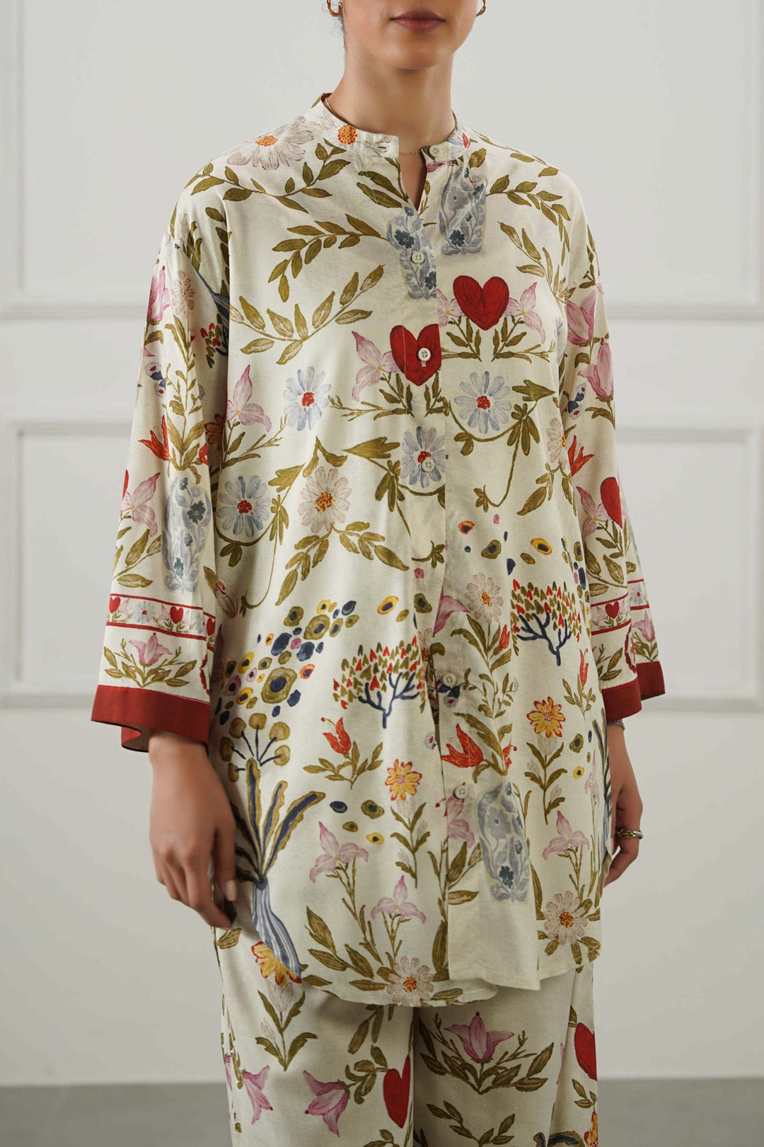 CREAM FRESCO EASE SHIRT