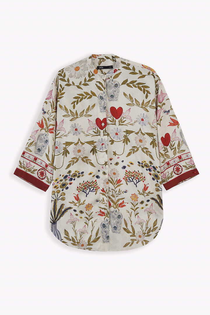 CREAM FRESCO EASE SHIRT